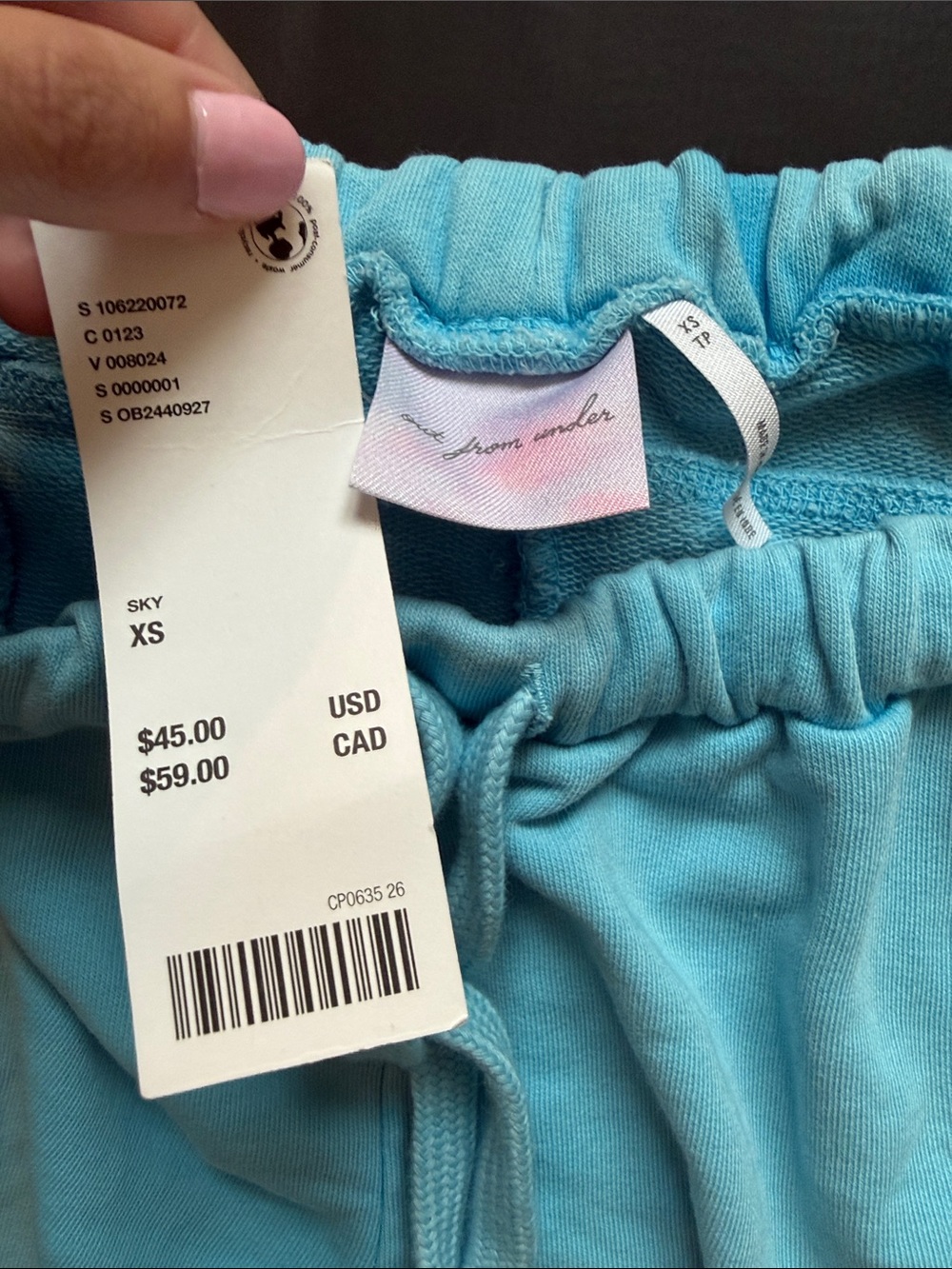 Out From Under Spring Breaker Slouch Capri - Picture 3 of 4
